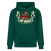 Weihnachten mit Berliner Schnauze-JIBT NÜSCHT-Unisex Bio-Hoodie - Forest