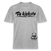 Da kiekste, wa?-Relaxed Fit Unisex Bio-T-Shirt - Grau meliert