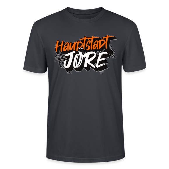HAUPTSTADTJÖRE-Unisex BIO T-Shirt - Dunkles Graublau