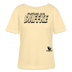 Berliner Spruch-AUS DAFFKE-Rundhals Frauen Bio-T-Shirt - Creme