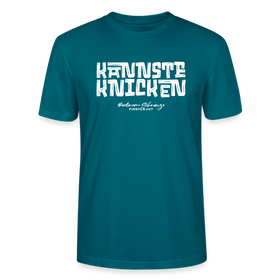 KANNSTE KNICKEN-Unisex T-Shirt  mit echt Berliner Schnauze - Ozeanblau
