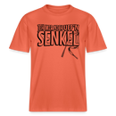 JEH MIR NICH UFFN SENKEL-Relaxed Fit Unisex Bio-T-Shirt - Hellrot