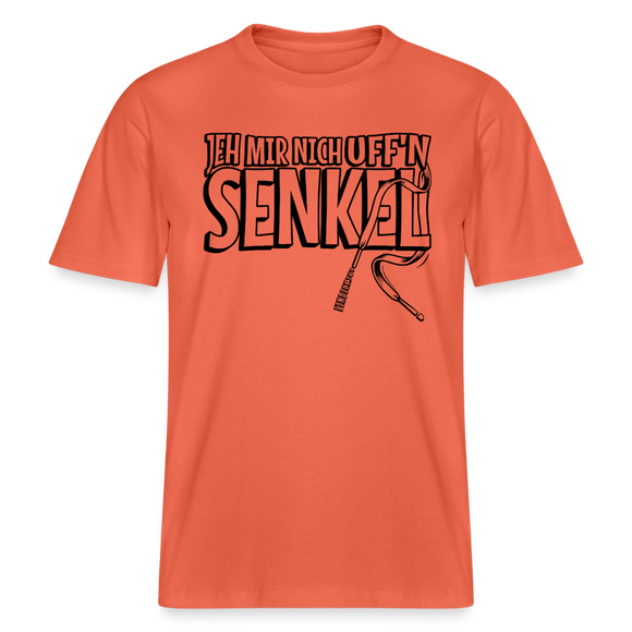 JEH MIR NICH UFFN SENKEL-Relaxed Fit Unisex Bio-T-Shirt - Hellrot