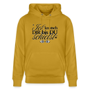 ICK KNUTSCH DIR - Unisex Bio-Hoodie - Ocker