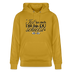 ICK KNUTSCH DIR - Unisex Bio-Hoodie - Ocker