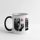 Berlin Souvenir-FIND ICK JUT-Panoramatasse - Weiß/Schwarz