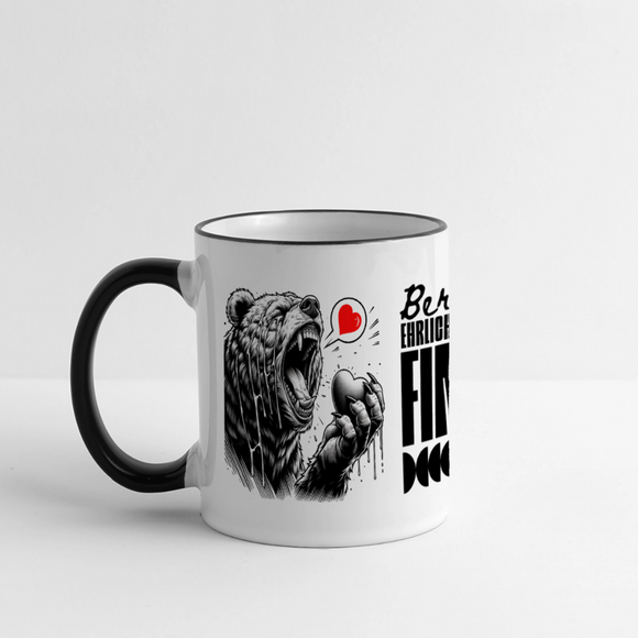 Berlin Souvenir-FIND ICK JUT-Panoramatasse - Weiß/Schwarz