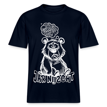 DU SCHNALLST JAR NÜSCHT- RELAXED FIT Unisex BIO T-Shirt II - Navy