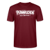 witziges Berlin Shirt-PFANNKUCHEN, NICH BERLINER-Unisex T-Shirt BIO - Burgunderrot