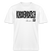 Dit Berliner Chaos Shirt-KLADDERADATSCH- RELAXED FIT Unisex Organic T-Shirt - Weiß