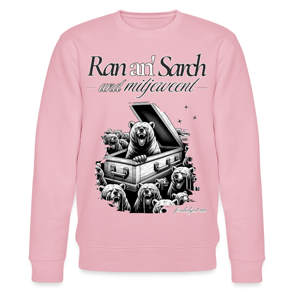 Ran an Sarch-Unisex Bio-Sweatshirt II - Hellrosa