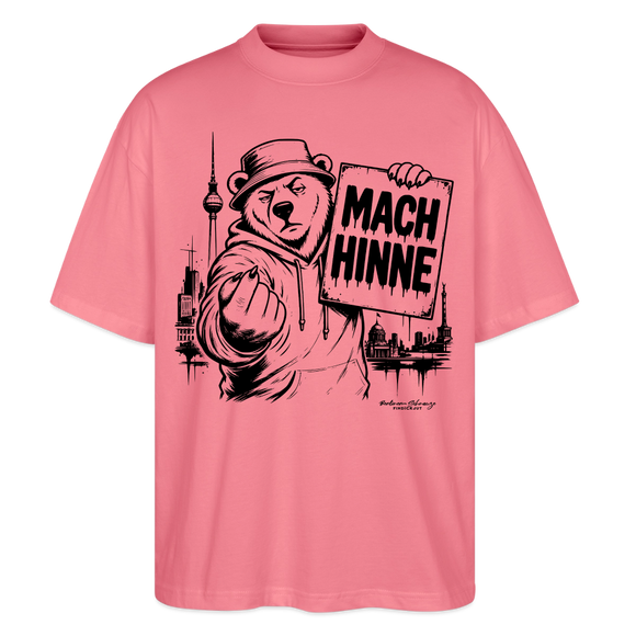 MACH HINNE – Berlin Souvenir -Oversized Unisex Bio T-Shirt - Pink 