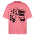 MACH HINNE – Berlin Souvenir -Oversized Unisex Bio T-Shirt - Pink 
