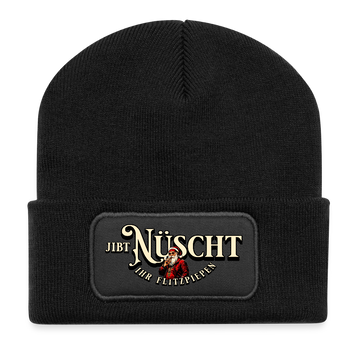 JIBT NÜSCHT IHR FLITZPIEPENBeanie - Schwarz