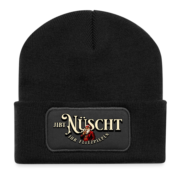 JIBT NÜSCHT IHR FLITZPIEPENBeanie - Schwarz