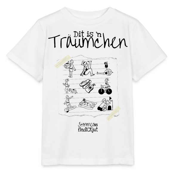 Sommer in Berlin-Kinder Bio T-Shirt - Weiß