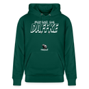 Berliner Spruch-Einfach AUS DAFFKE-Unisex Bio-Hoodie - Forest