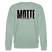 MOTTE UND MAUSI-Unisex Bio-Sweatshirt - Helles Graugrün