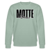 MOTTE UND MAUSI-Unisex Bio-Sweatshirt - Helles Graugrün
