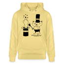 Berlin Unisex Bio-Hoodie-OHNE WORTE - Gelb Viva 