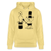Berlin Unisex Bio-Hoodie-OHNE WORTE - Gelb Viva 
