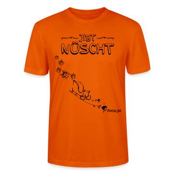 Weihnachten in Berlin 25-JIBT NÜSCHT-Unisex T-Shirt Bio - Tieforange