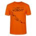Weihnachten in Berlin 25-JIBT NÜSCHT-Unisex T-Shirt Bio - Tieforange