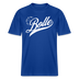 ICK FREU MA WIE BOLLE-Relaxed Fit Unisex Bio-T-Shirt - Dunkelblau