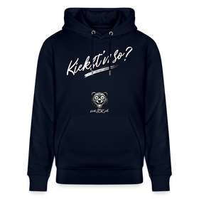 KIEKST'N SO?-Unisex Bio-Hoodie II - Navy