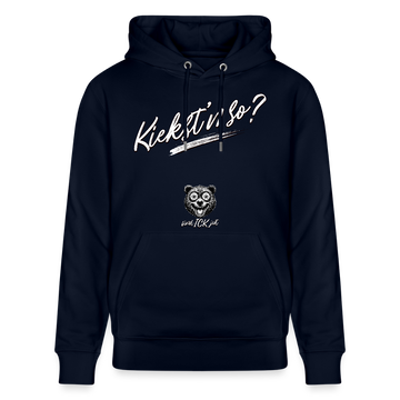 KIEKST'N SO?-Unisex Bio-Hoodie II - Navy