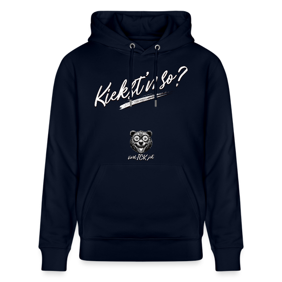 KIEKST'N SO?-Unisex Bio-Hoodie II - Navy
