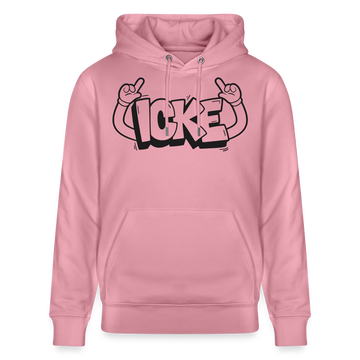 ICKE-Unisex Bio-Hoodie mit Berliner Schnauze - Lila Traum