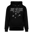 JIBT NÜSCHT zu Weihnachten in Berlin-Unisex Bio-Hoodie - Schwarz