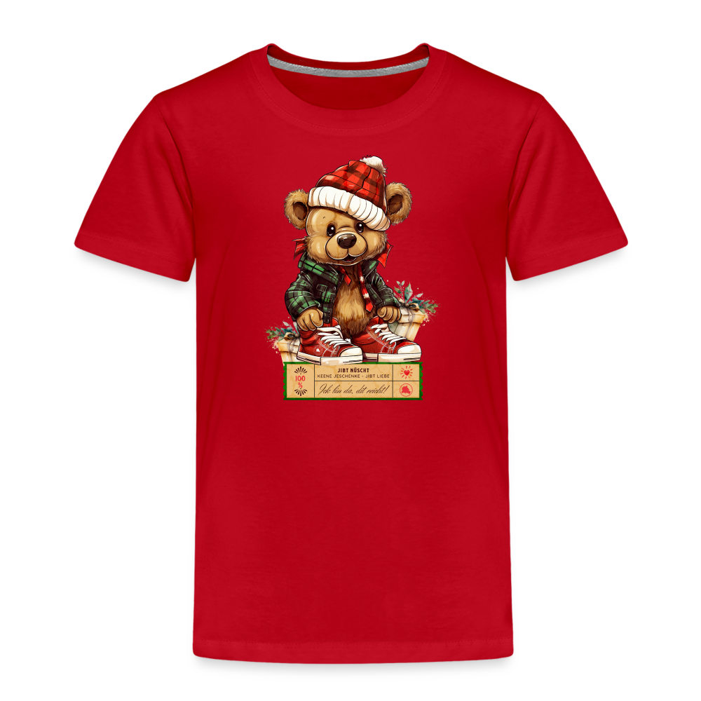 KEENE JESCHENKE - Kinder Premium T-Shirt - Rot