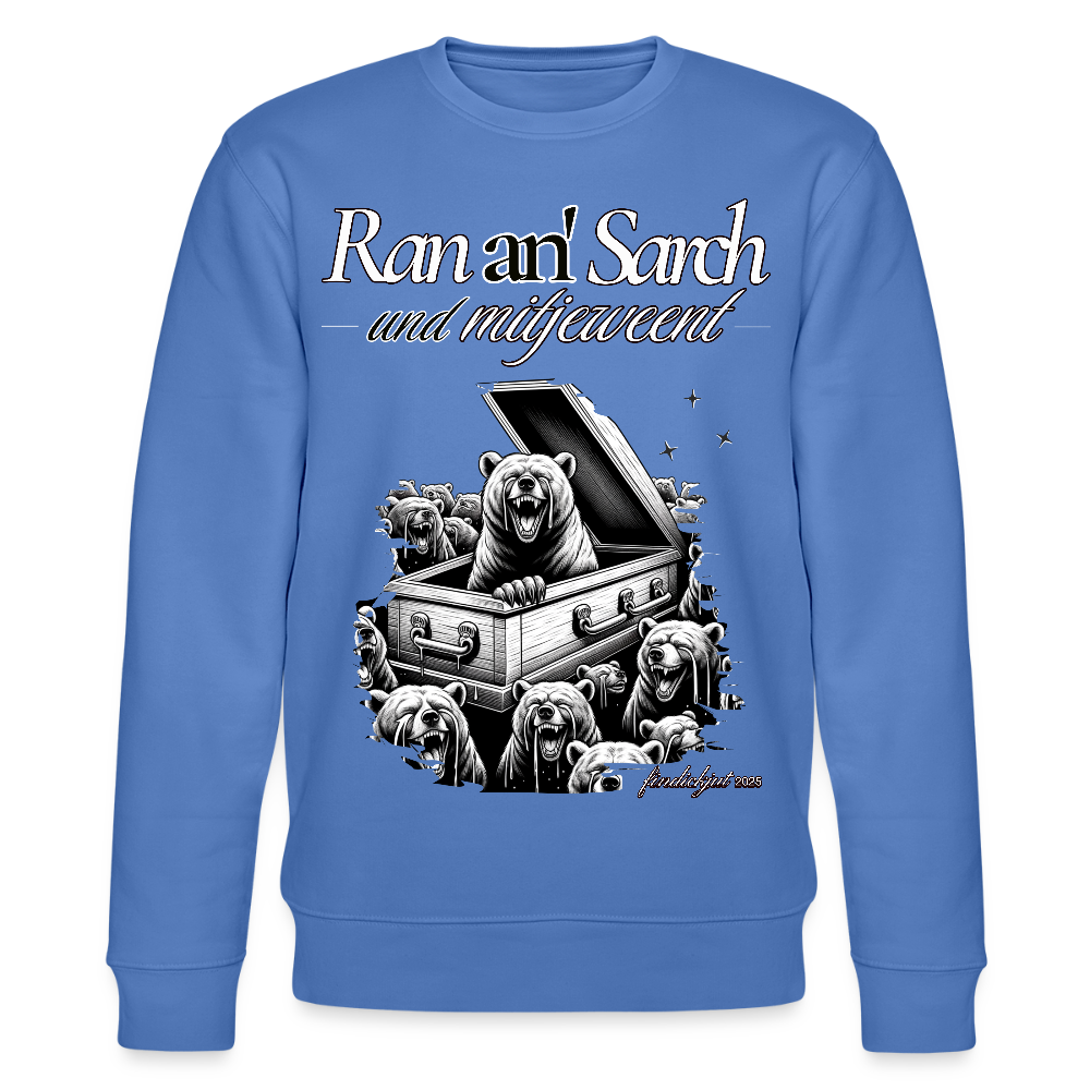 Ran an Sarch-Unisex Bio-Sweatshirt I - Blau