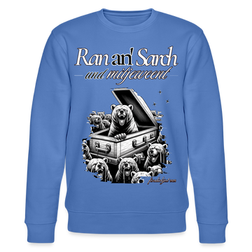 Ran an Sarch-Unisex Bio-Sweatshirt I - Blau