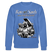 Ran an Sarch-Unisex Bio-Sweatshirt I - Blau