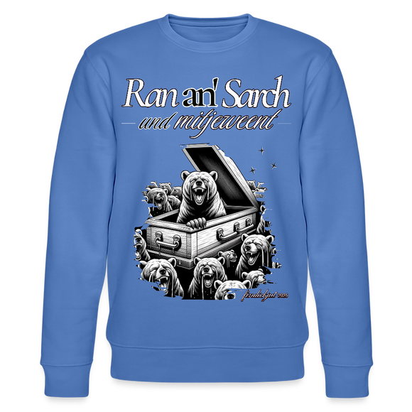 Ran an Sarch-Unisex Bio-Sweatshirt I - Blau