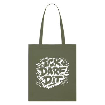 ICK DARF DIT-Bio-Stoffbeutel - Khaki