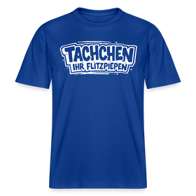 TACHCHEN IHR FLITZPIEPEN- RELAXED FIT Unisex Bio T-Shirt mit Berliner Schnauze - Dunkelblau