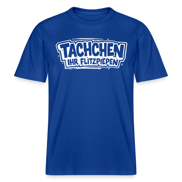 TACHCHEN IHR FLITZPIEPEN- RELAXED FIT Unisex Bio T-Shirt mit Berliner Schnauze - Dunkelblau