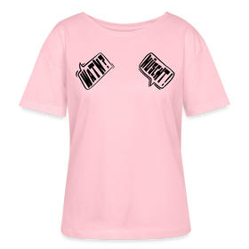 WATN? NÜSCHT!-Rundhals Frauen Bio-T-Shirt - Hellrosa