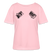 WATN? NÜSCHT!-Rundhals Frauen Bio-T-Shirt - Hellrosa