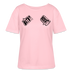 WATN? NÜSCHT!-Rundhals Frauen Bio-T-Shirt - Hellrosa