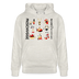Berliner Verrücktheit-MESCHUGGE-NA UND?!Unisex Bio-Hoodie - Beige meliert
