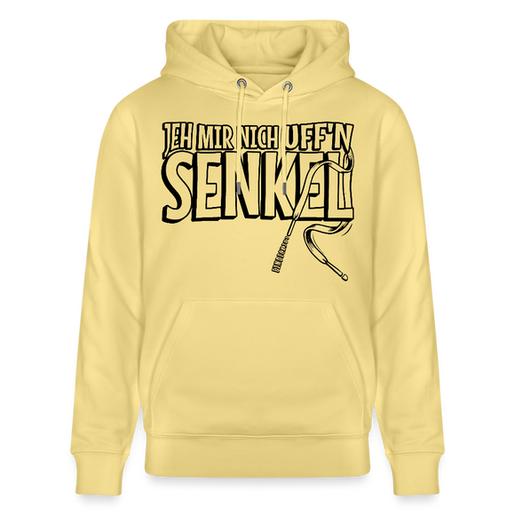 JEH MIR NICH UFFN SENKEL-Unisex Bio-Hoodie - Gelb Viva 