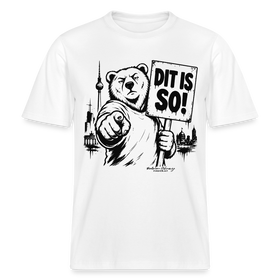 Berlin Souvenir Shirt-DIT IS SO!-RELAXED FIT Unisex Organic T-Shirt - Weiß
