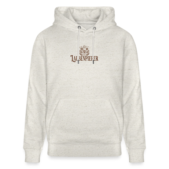 LAUBENPIEPER-Unisex Bio-Hoodie - Beige meliert