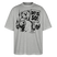 Berlin Souvenir-DIT IS SO!-Oversized Unisex Bio T-Shirt mit Berliner Bär - Grau meliert