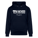 Berliner Begrüssung-TACHCHEN IHR FLITZPIEPEN- Bio-Hoodie - Navy